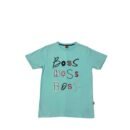 Crewnecks Boss Cyan non backprint